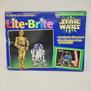 Vintage Star Wars 1998 Hasbro Lite-Brite Picture Refill set
